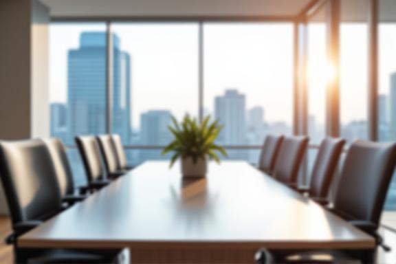 渋谷オフィスでの明るくモダンな会議室風景